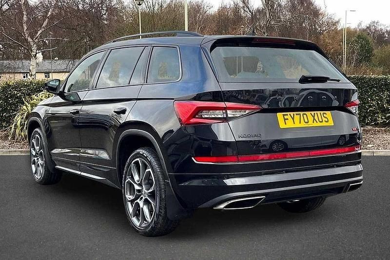 Used Skoda Kodiaq vRS 236 HP (173 kW) 2020 Black magic pearl effect SUV