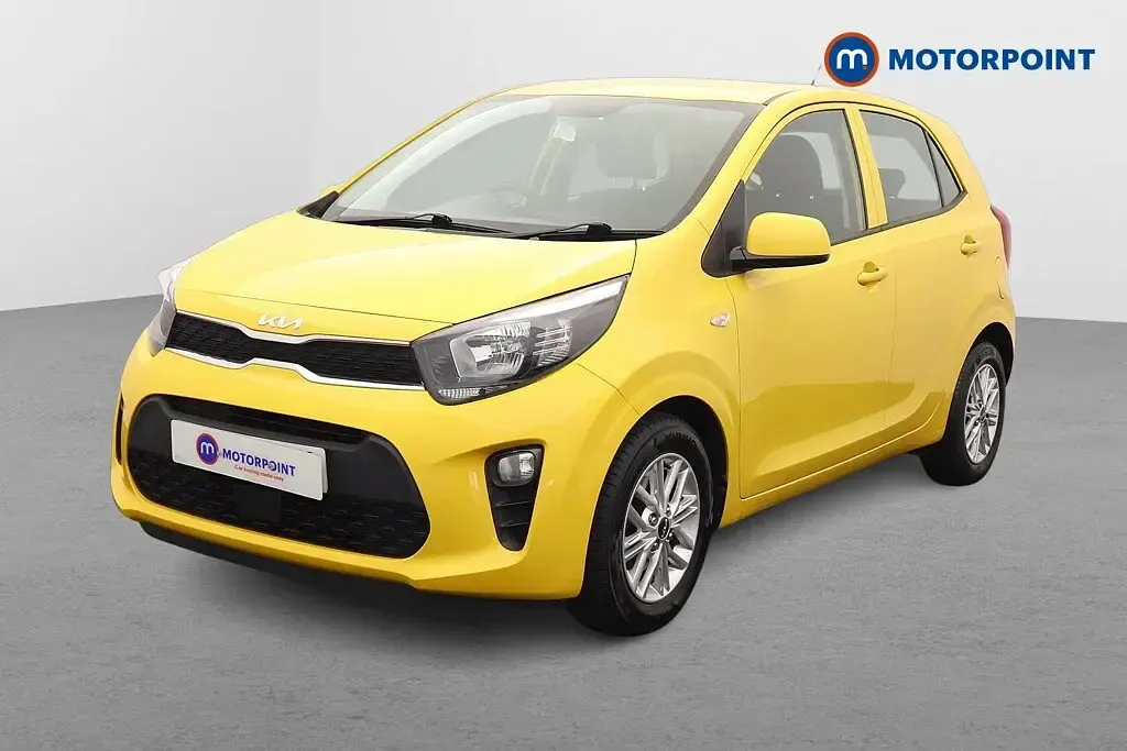 Used Kia Picanto 2022 Yellow Hatchback