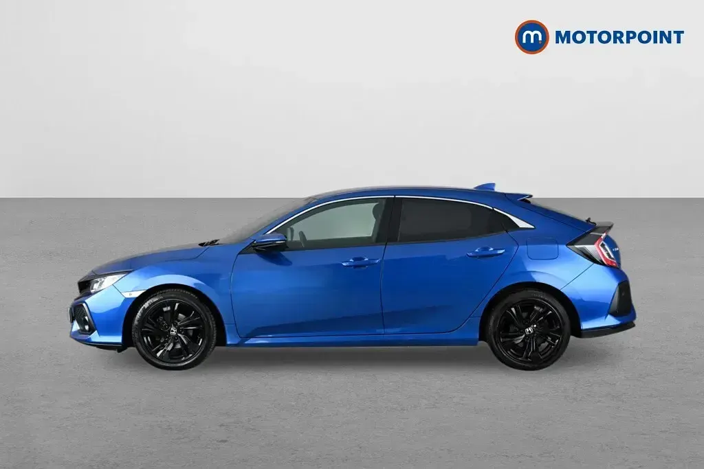 Used Honda Civic SR 2018 Blue Hatchback