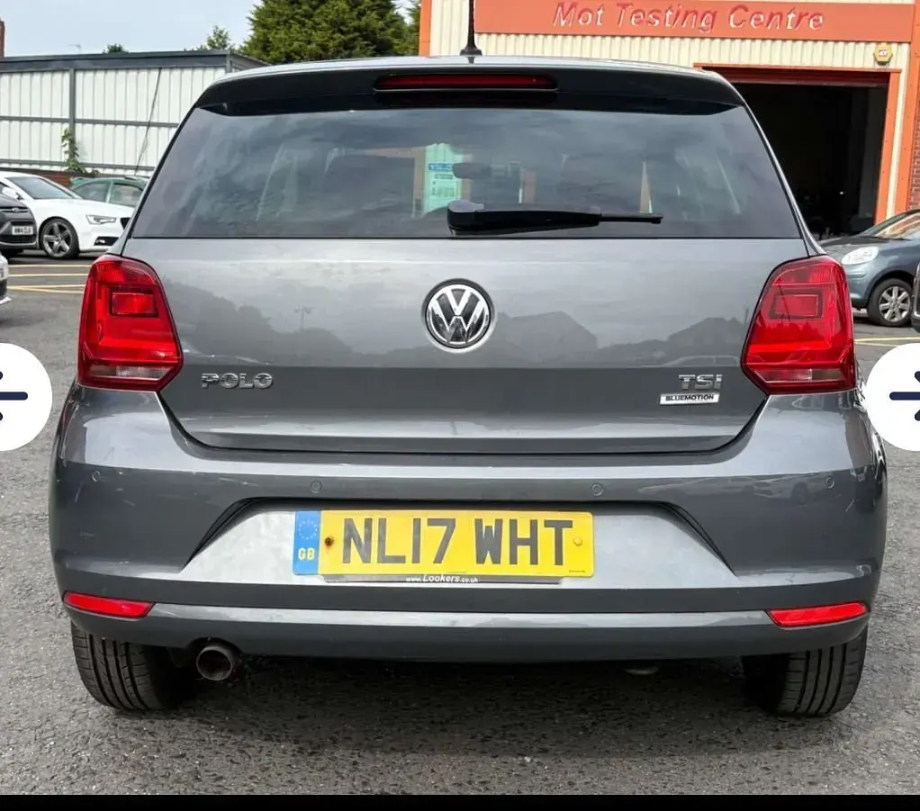 Used VW Polo Edition 90 HP (66 kW) 2017 Grey Hatchback