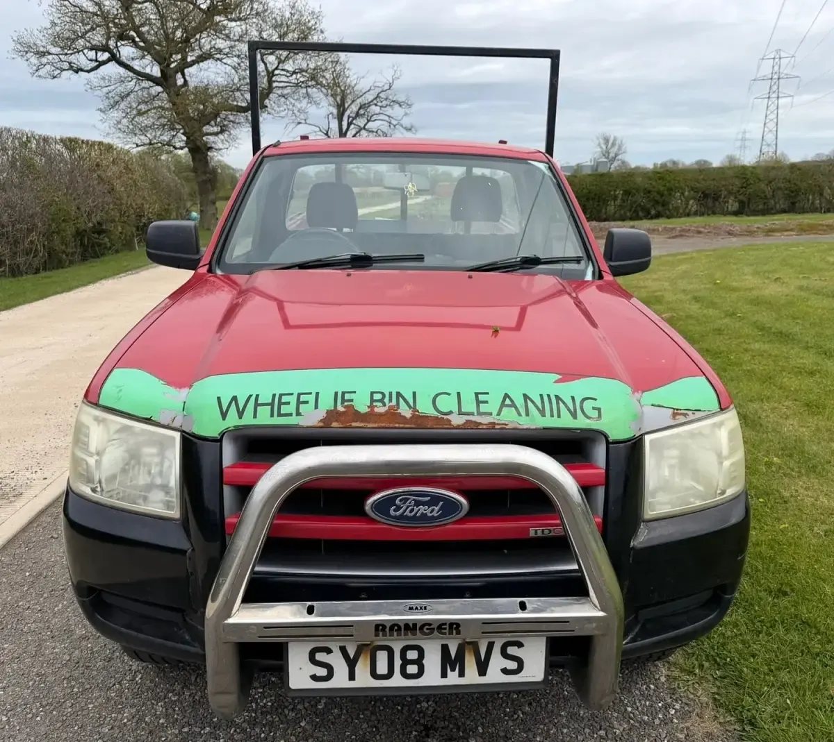 Używany Ford Ranger 143 KM (105 kW) 2008 Czerwony Pickup