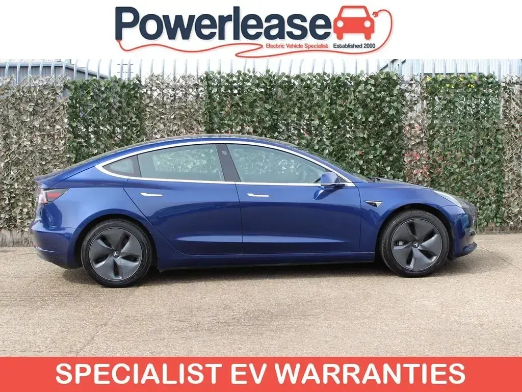 Used Tesla Model 3 Long Range AWD 366 kW (498 HP) 2020 Blue Sedan