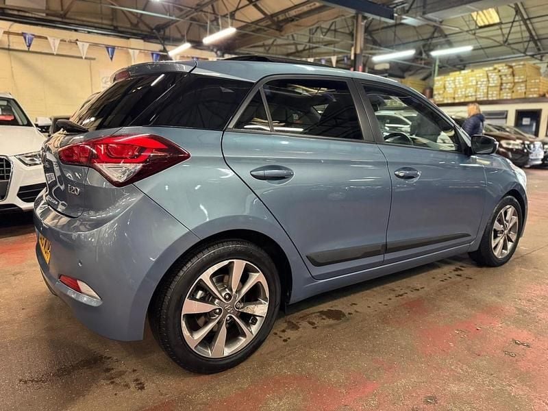 Used Hyundai i20 Premium SE 2015 Blue Hatchback