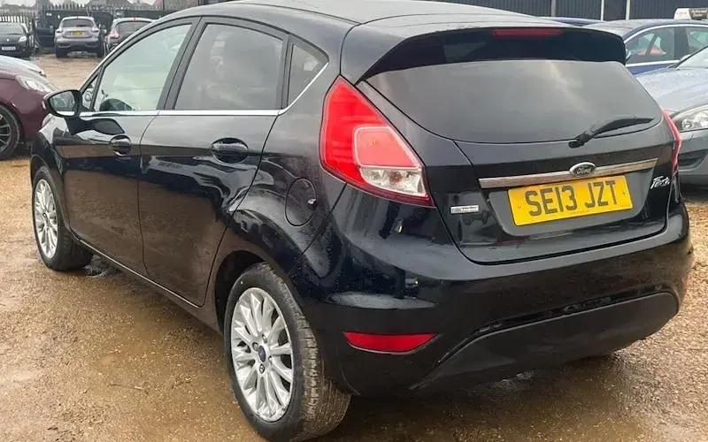 Used Ford Fiesta Titanium X 125 HP (91 kW) 2013 Black Hatchback