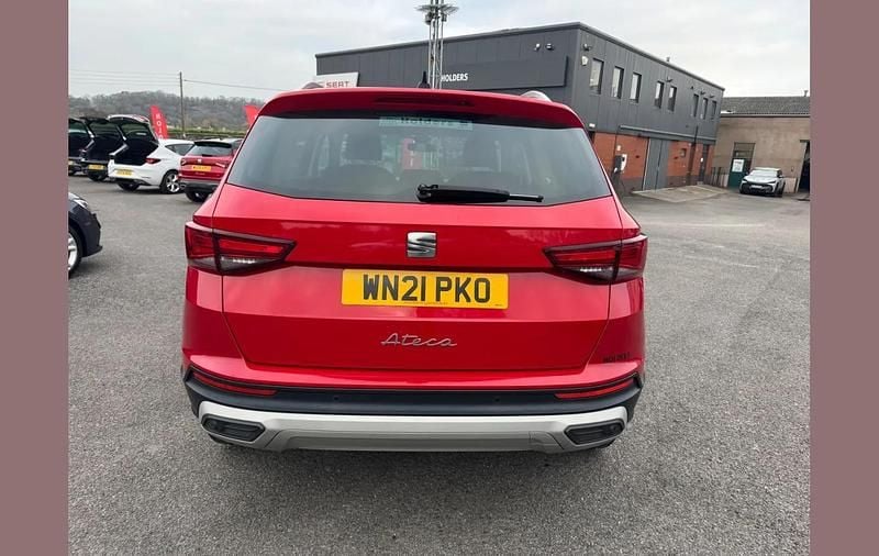 Used Seat Ateca Xperience Lux 147 HP (108 kW) 2021 Red SUV
