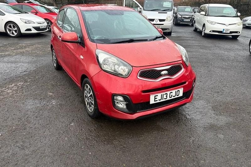 Used Kia Picanto City 68 HP (50 kW) 2013 Red Hatchback
