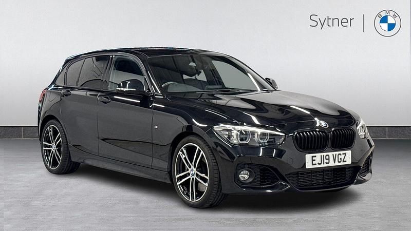 Used BMW 118 M Sport 134 HP (98 kW) 2019 Black Hatchback