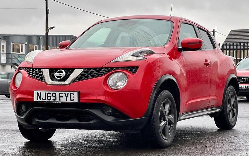 Used Nissan Juke Acenta 112 HP (82 kW) 2019 Red SUV