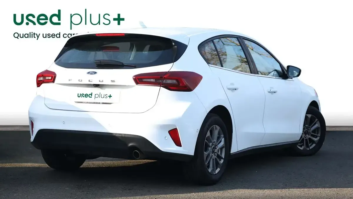 Used Ford Focus Titanium 2023 White Hatchback