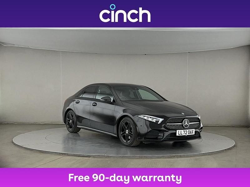 Black Used 2022 Mercedes A200 Executive Sedan | £22,399 (Fair price) - Image 1/3