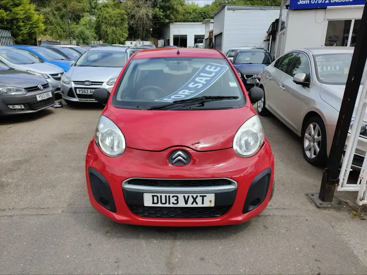 Used Citroën C1 2013 Red Hatchback