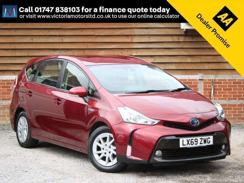 Red Used 2019 Toyota Prius+ Plus MPV | £17,995 (Fair price) - Image 1/4