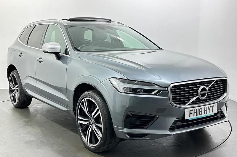 Grey Used 2018 Volvo XC60 R-Design Pro SUV | £18,592 (Good price) - Image 1/1