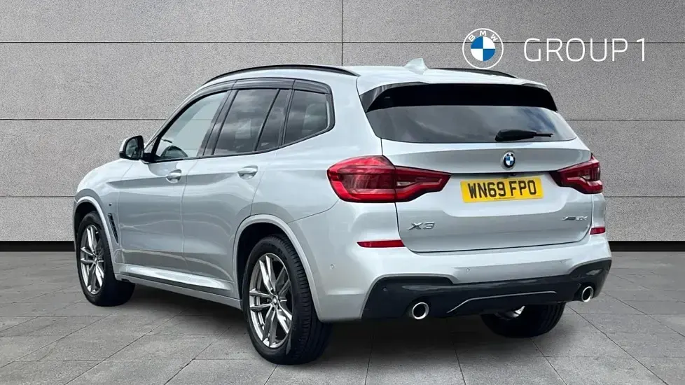 Used BMW X3 M Sport 190 HP (139 kW) 2019 Silver SUV