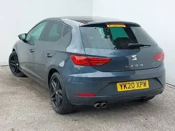 Used Seat Leon Black Edition 130 HP (95 kW) 2020 Grey Hatchback
