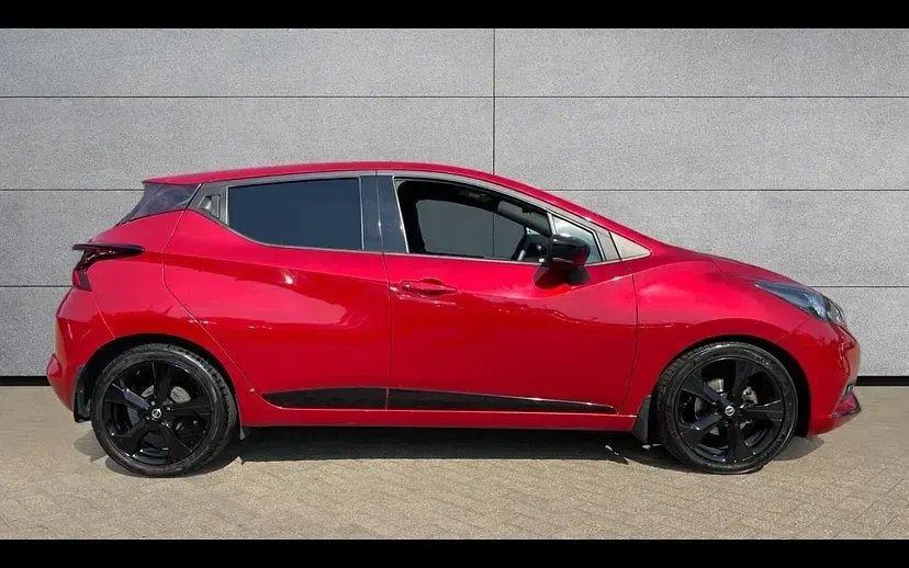 Used Nissan Micra 91 HP (66 kW) 2021 Red Hatchback