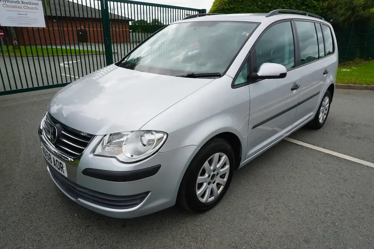 Used VW Touran S 105 HP (77 kW) 2008 Silver MPV