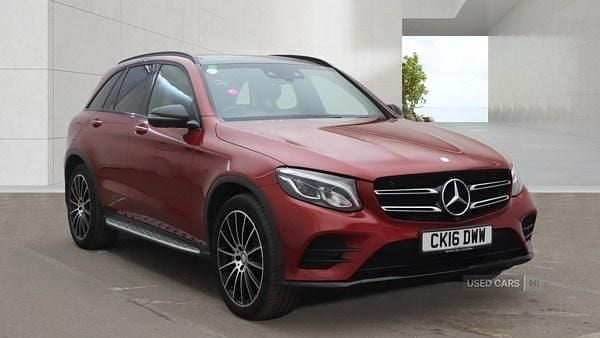 Used Mercedes GLC220 AMG Line Premium 2016 Red Estate