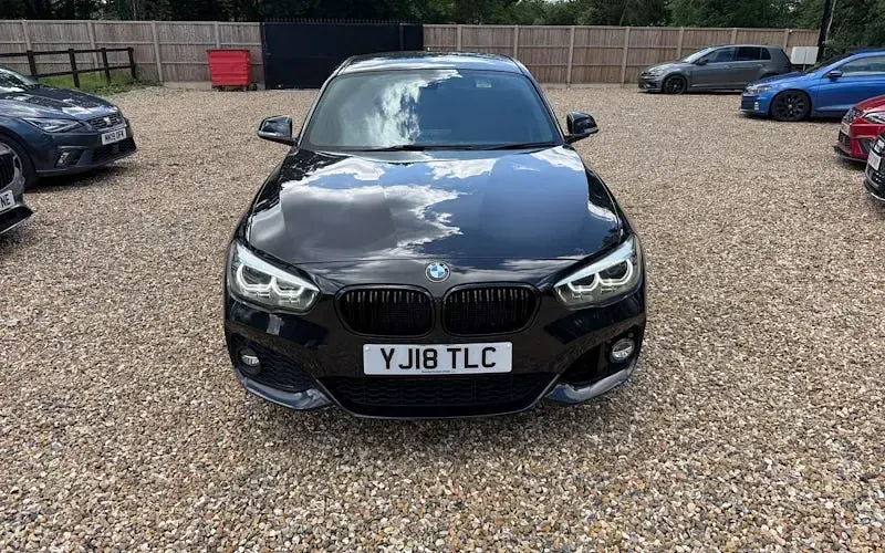 Used BMW 118 M Sport 150 HP (110 kW) 2018 Black Hatchback