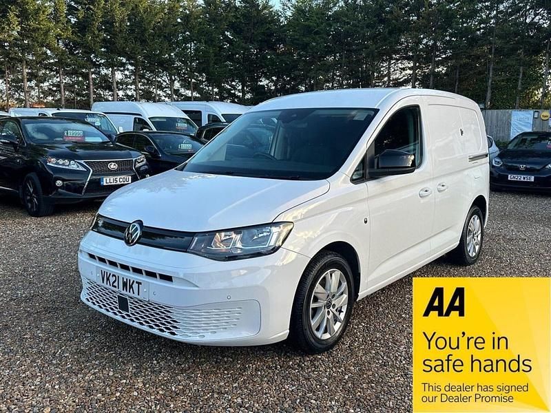 White Used 2021 VW Caddy Pro MPV | £14,000 (Fair price) - Image 1/4