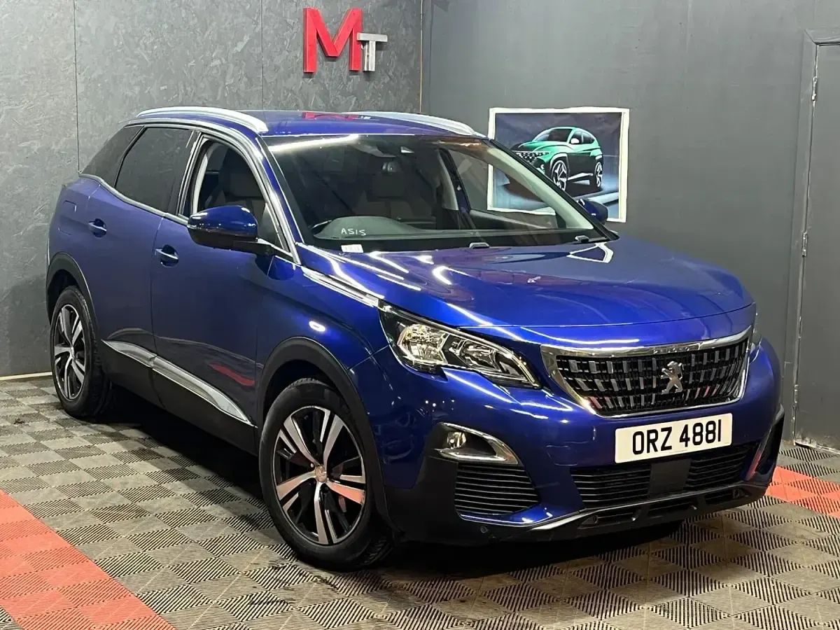 Used Peugeot 3008 Allure 130 HP (95 kW) 2018 Blue SUV