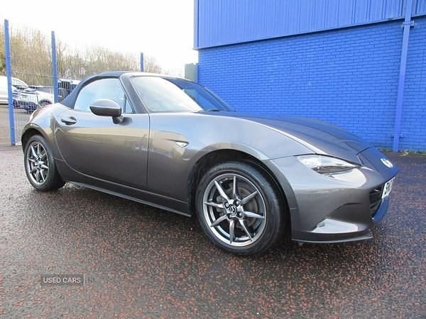 Used Mazda MX5 Kizuna 132 HP (97 kW) 2023 Grey Cabriolet
