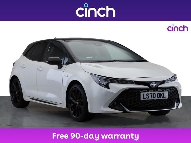 White/black Used 2020 Toyota Corolla Sport Hatchback | £17,999 (Fair price) - Image 1/3