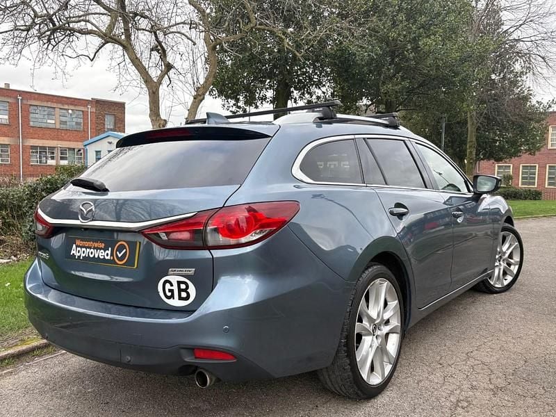 Usado Mazda 6 Inclusive 2014 Azul Carrinha