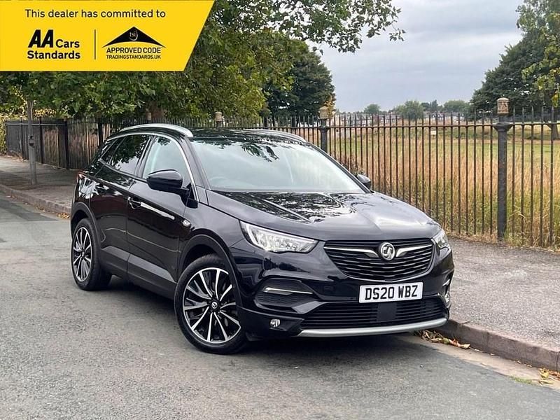 Black Used 2020 Vauxhall Grandland X Business Edition SUV | £12,295 (Good price) - Image 1/4