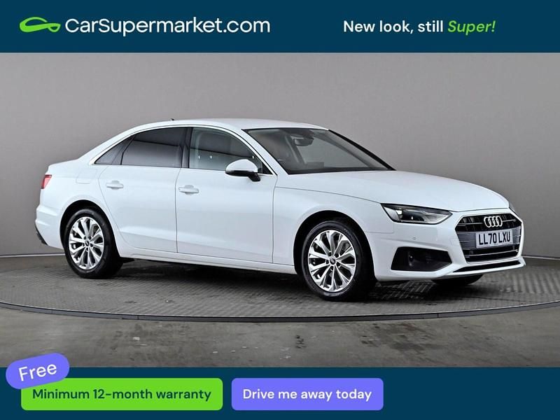 Used Audi A4 Advanced 2021 White Sedan