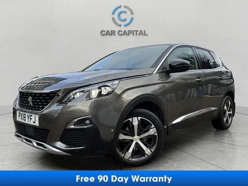 Used Peugeot 3008 GT-line 150 HP (110 kW) 2018 Grey SUV