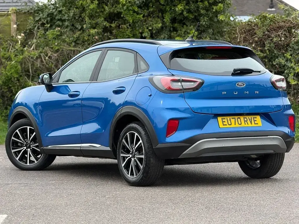 Used Ford Puma Titanium 125 HP (91 kW) 2020 Blue SUV