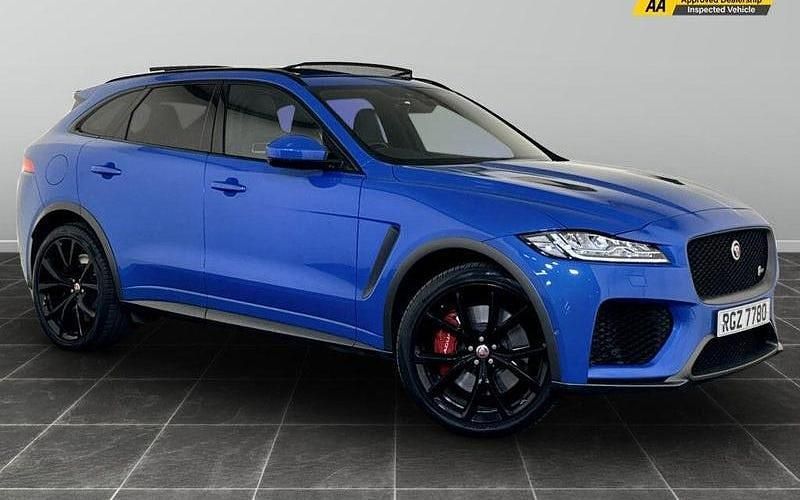 Blue Used 2019 Jaguar F-Pace Supercharged SUV | £34,895 (Good price) - Image 1/2