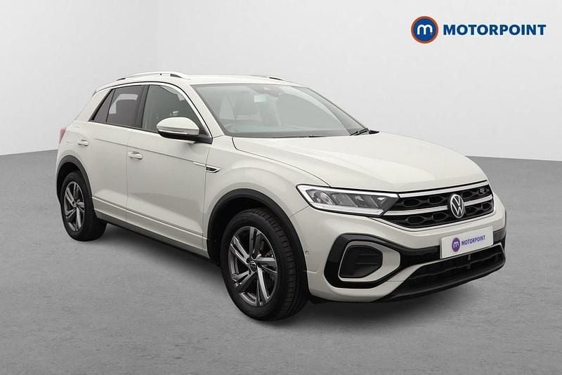 Grey Used 2024 VW T-Roc R-line SUV | £25,999 (Fair price) - Image 1/4