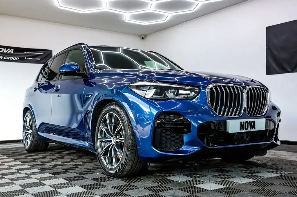 Used BMW X5 M Sport 394 HP (289 kW) 2021 Blue SUV