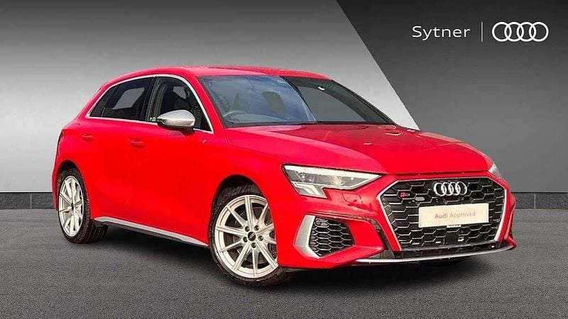 Red Used 2023 Audi S3 Comfort Hatchback | £34,500 (Fair price) - Image 1/4