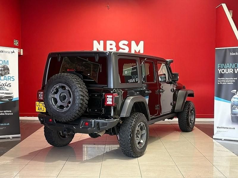Begagnad Jeep Wrangler Rubicon 2020 Svart SUV