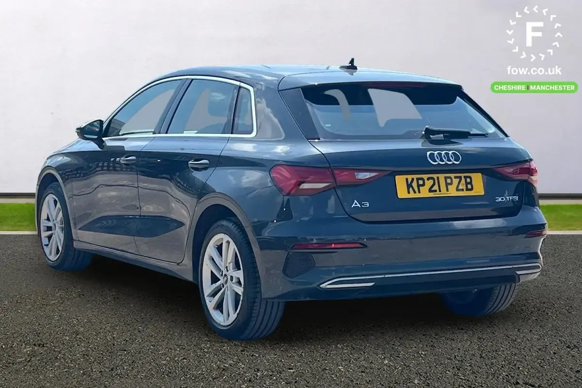Used Audi A3 Sport 110 HP (80 kW) 2021 Grey Sedan