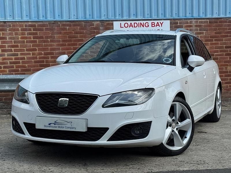 White Used 2012 Seat Exeo Sport Estate | £3,795 (Fair price) - Image 1/4