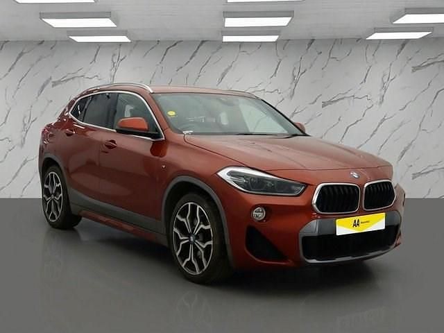 Used BMW X2 M Sport 190 HP (139 kW) 2018 Orange SUV