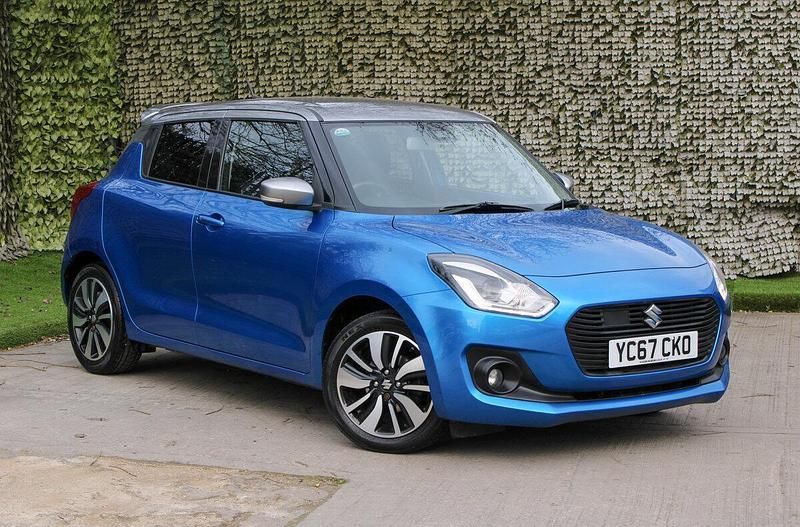 Used Suzuki Swift SZ5 2017 Blue/silver Hatchback