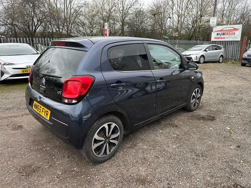 Begagnad Citroën C1 Flair 82 HK (60 kW) 2016 Blå Halvkombi
