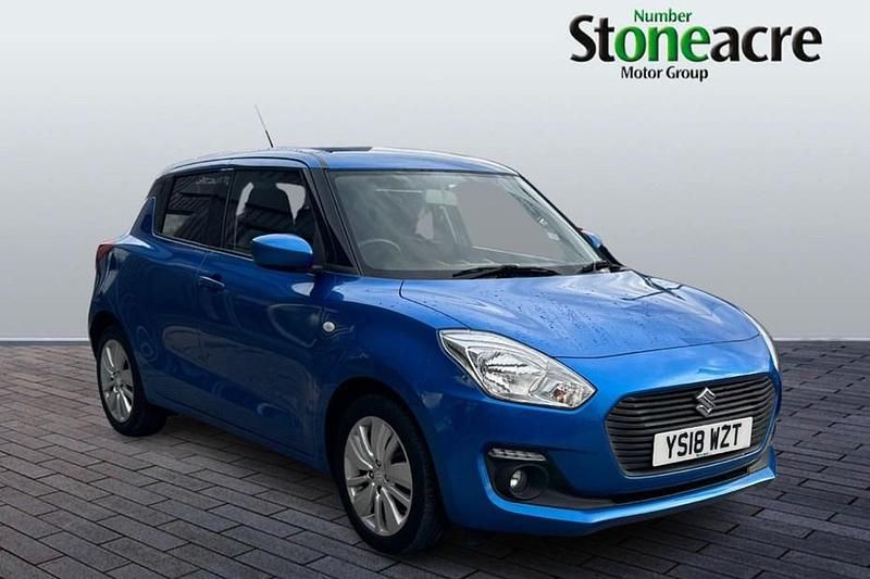 Blue Used 2018 Suzuki Swift SZ-T Hatchback | £8,990 (A bit pricey) - Image 1/1