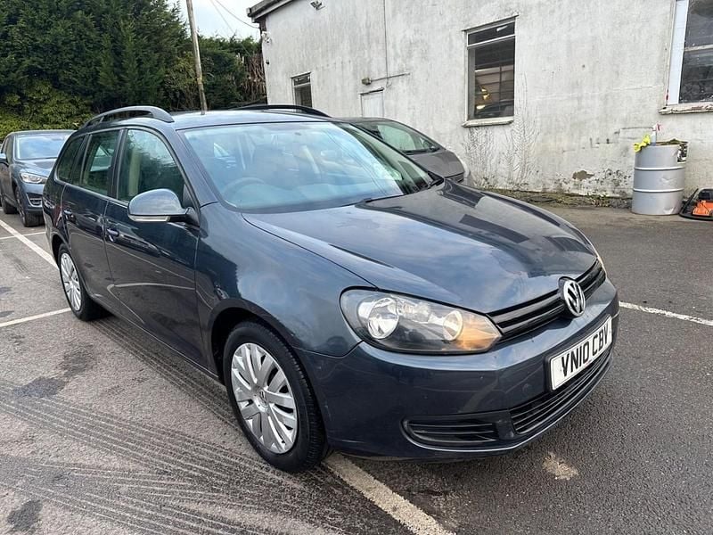 Blue Used 2010 VW Golf VI S Estate | £2,999 (Fair price) - Image 1/4