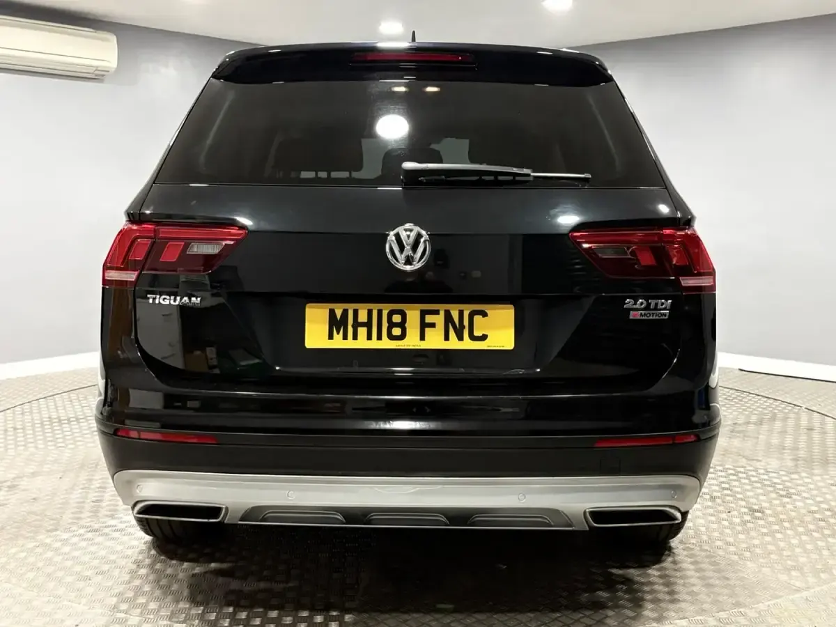 Used VW Tiguan Allspace SE 150 HP (110 kW) 2018 Black SUV