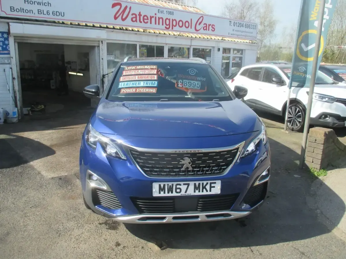 Second-hand Peugeot 3008 GT-line 2017 Albastru SUV