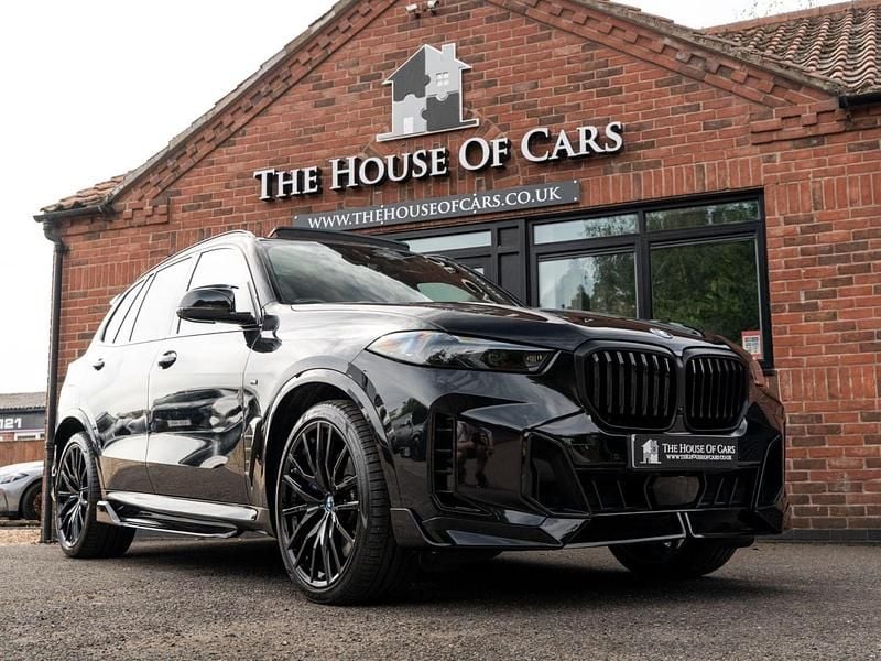 Black Used 2024 BMW X5 M Sport SUV | £78,995 - Image 1/4
