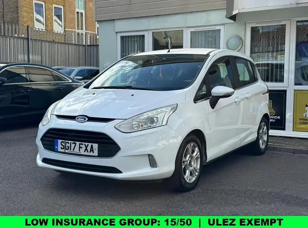 Used Ford B-MAX Zetec 125 HP (91 kW) 2017 White MPV
