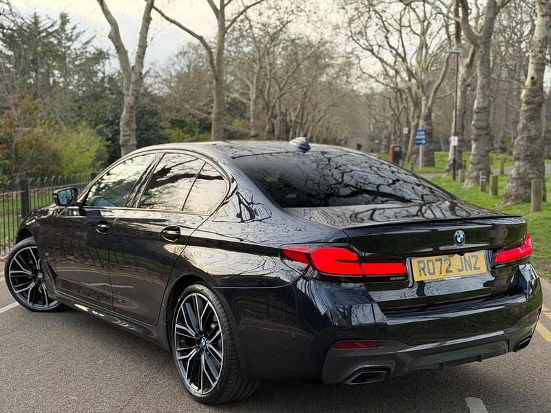 Used BMW 520 M Sport 2022 Black Sedan