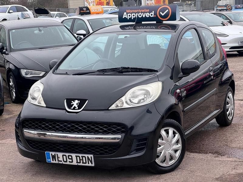 Used Peugeot 107 2009 Black Hatchback